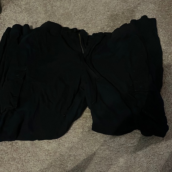Aero black highrise cargo joggers - Picture 2 of 4